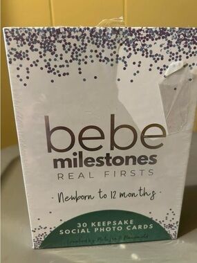 Bebe Milestones Keepsake Cards NIB